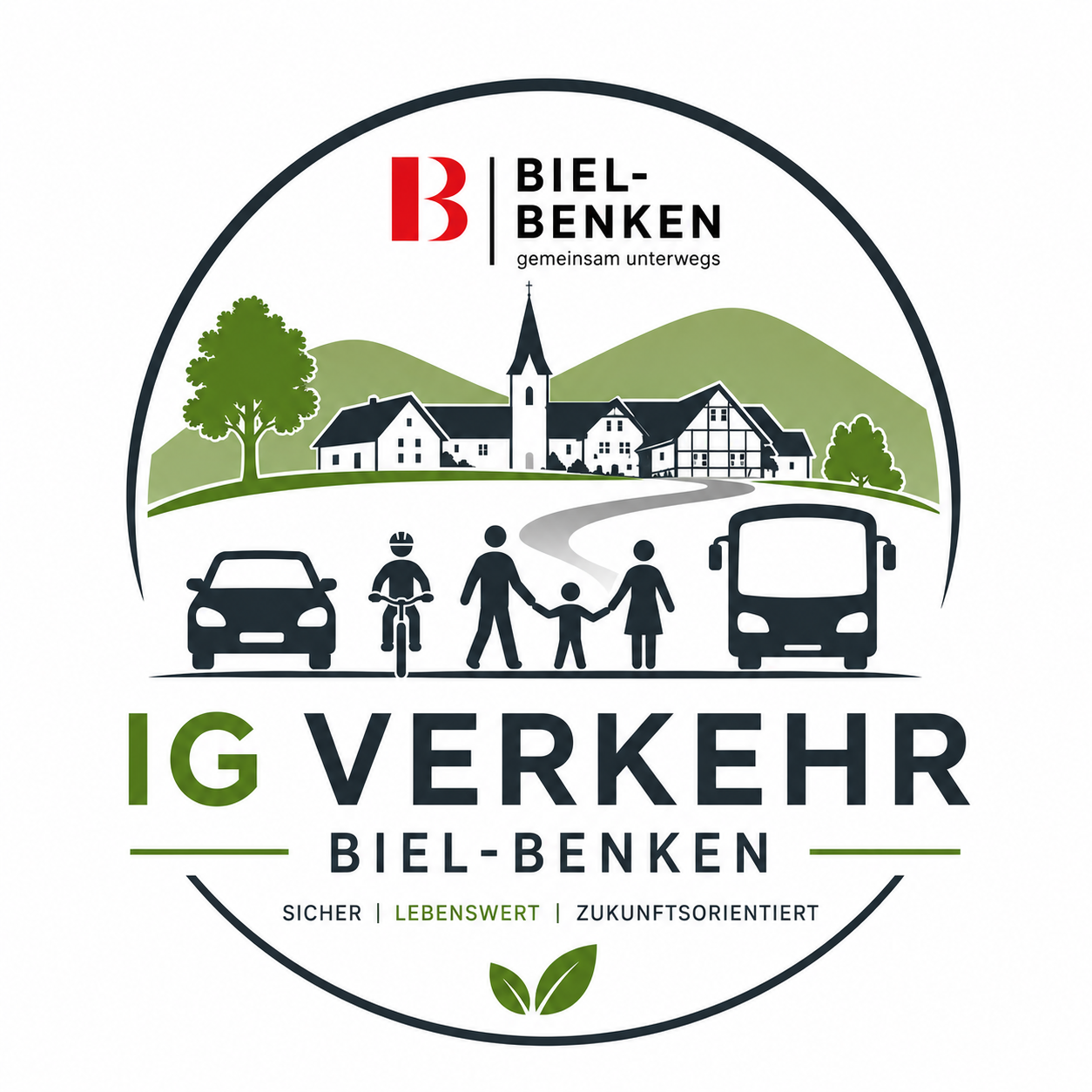 Logo IG Verkehr Biel-Benken